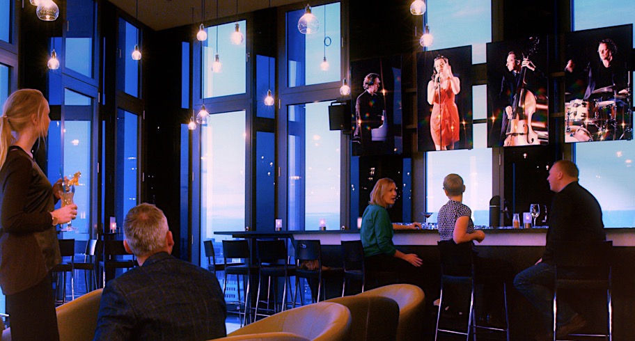 Two atmosphere systems at the Hyperion Hotel Hamburg