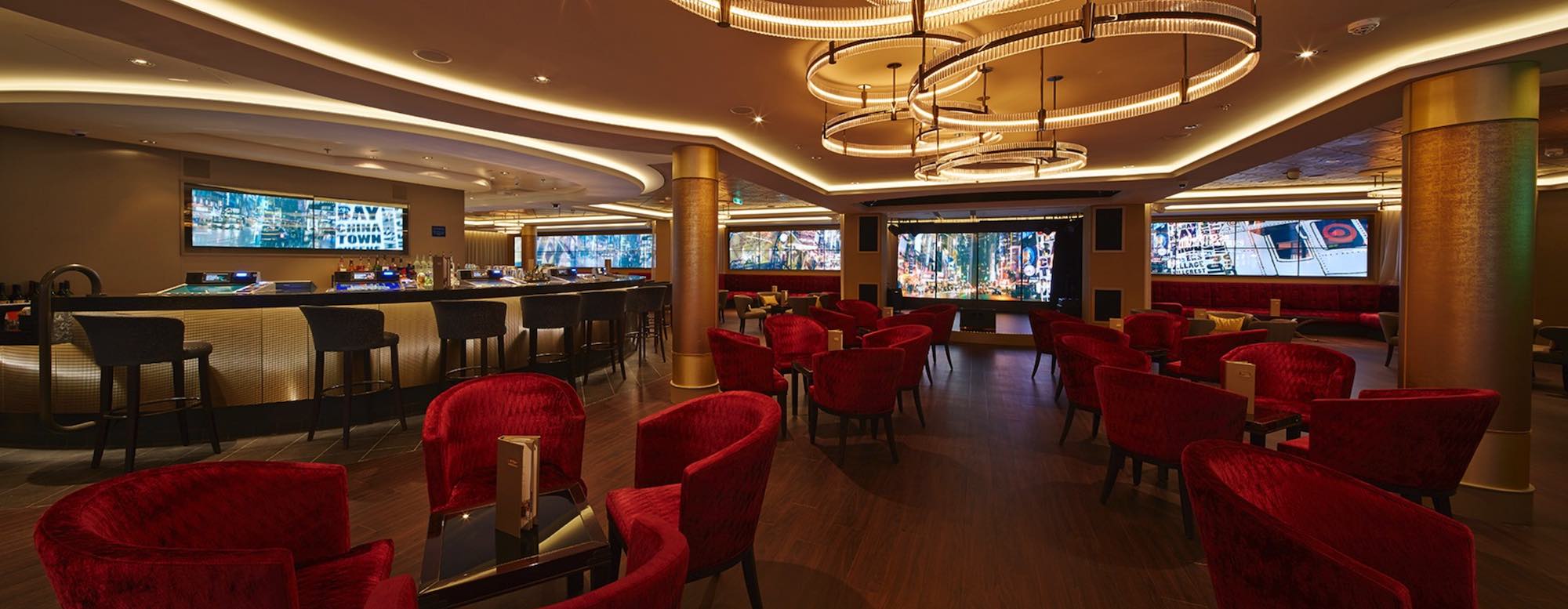Super High Vision installation aboard the cruise ship NCL Escape